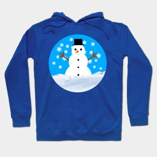 Snowman Christmas ball Hoodie